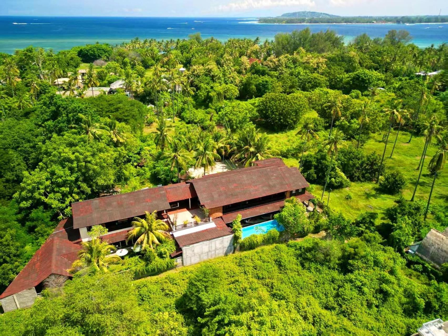 Gili Buana Hostel กิลิไอร์ ภายนอก รูปภาพ